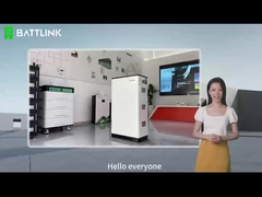 IP55 Свободно складываемая домашняя система хранения энергии с коммуникационным интерфейсом Canbus/RS485